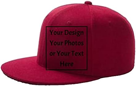 ZMvise Prilagodite Svoj Tekst Slike Logo Unisex Personalizirani Običan Podesivi Šešir Bejzbol Kapa