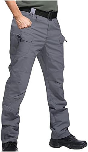 Muškarci Tergo taktičke pantalone sa džepnim pantalonama sa zatvaračem Radna odjeća Combat Combat Sef Vanjski rastezanje vodootporne pune duljine