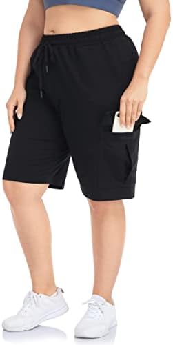 Zerdocejski ženski plus veličina tečara znojne kratke hlače Aktivno ljetno vježbanje pješačenjem atletske kratke hlače sa džepovima