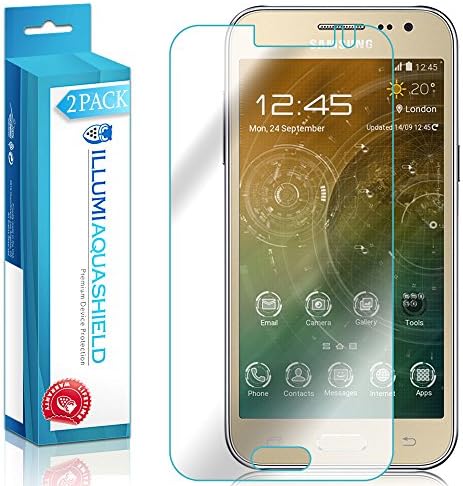 ILLUMI AquaShield zaštitnik ekrana kompatibilan sa Samsung Galaxy J2 jasnim fleksibilnim TPU filmom visoke definicije bez mjehurića