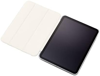 ELECOM TB-A22RWVNV futrola za iPad 10,9-inča 10. generacije, kućište zaklopke, čista natrag, 2 uglova, mekani kožni materijal, auto