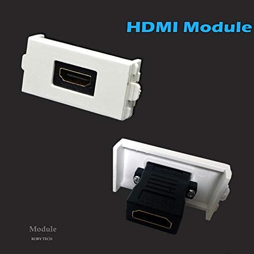 Zidna ploča sa 2 Sc Simplex + HDMI moduli, optički konektori za ključeve priključci / utikač na zidu