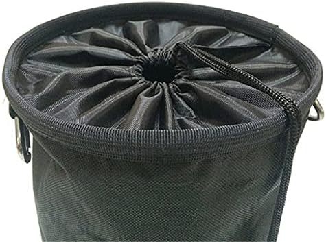 Uxzdx cujux oxford tkanina nakloničarka cilindra za pranje rublja čvrsta držač za pohranu odjeća s visećim kopčama za kuku