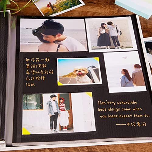 Fotografija, scrapbook, foto album DIY ručno rađeni suvenirni album za parove zalijepljene preko plastike može pisati foto-fotoaporatipku