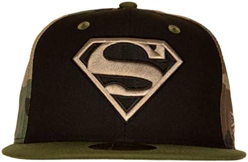 New Era Superman Camo Panel 59Fifty šešir