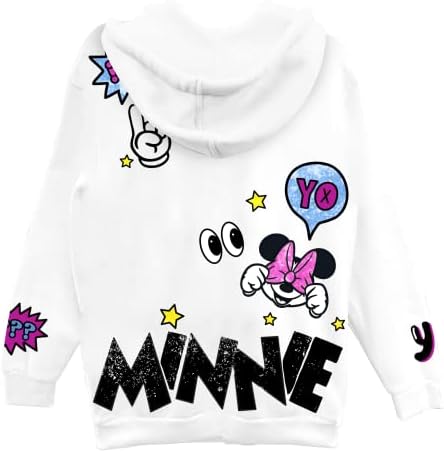 Minnie Mouse Girls Hoodie - Minnie miš skimer pulover Duksevi 4-16