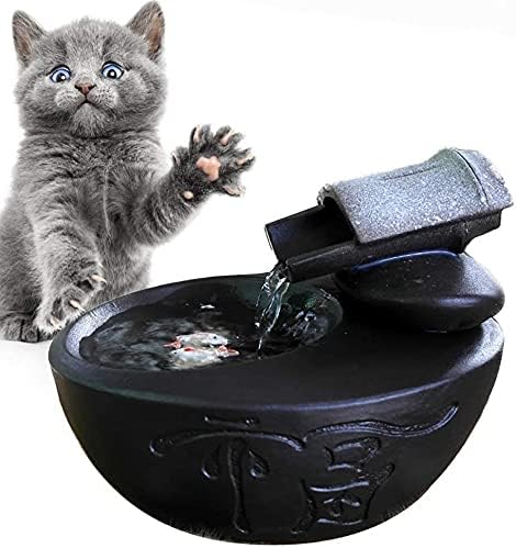 Dispenzer vode za kućne ljubimce za piće za piće, keramika Automatski cirkulacija PET vode za kućne ljubimce za mačke i male pse tiha pumpa za kućne ljubimce mačja fontana