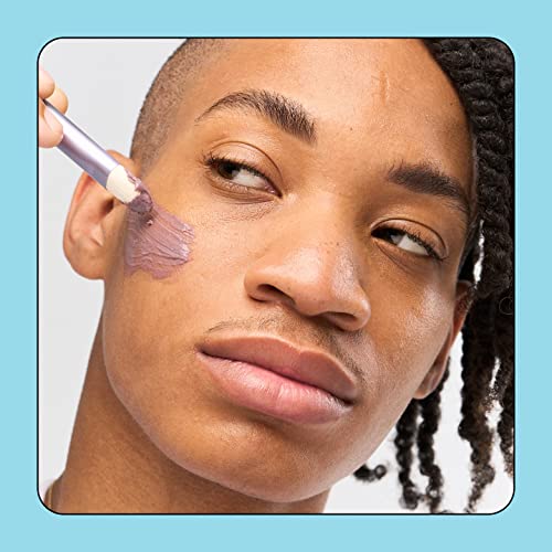 Bubble Skincare Come Clean detoksikacijska glinena maska za lice-montmorilonit glina + Azelainska kiselina + Vitamin E za obnavljanje kože - sedmično nježno sredstvo za čišćenje pora s hranjivom hidratacijom