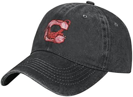 Suny a cortland logo klasični kaubojski šešir oprao bejzbol-kapu skrajnim podesivim tatom-šeširom