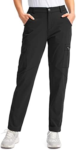 Viodia Ženske planinarske pantalone Brzo suho UPF50 + vodootporne hlače za žene ribolovne golf putničke hlače sa džepovima