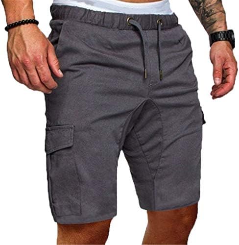 Andongnywell muški šorc sa elastičnim strukom za trčanje trening teretana kratke hlače za brzo sušenje s džepom