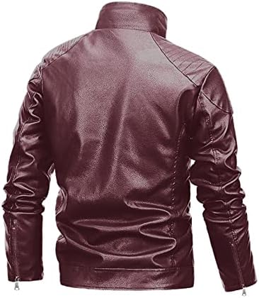 XXBR PU kožne jakne za mens, zimski rupan unutarnji topli kaput Vintage motocikl Bikar Vjetrootporni patentni zatvarač Outerwear Sportski
