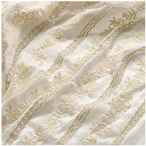 Šifonska tkanina šifonska tkanina mekana vezna cvjetna čipkasta tkanina za stolnjak stolnjak, Svadbeni ukrasi za vjenčanje, šivanje