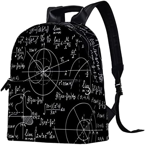 VBFOFBV ruksak za laptop, elegantan putni ruksak casual pad paketa na ramenu za muškarce, matematičke jednadžbe Blackboard