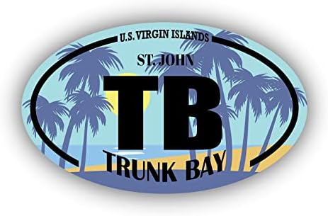 TB Trunk Bay U.S. Virgin Islands St. John | Landmark na plaži | Okean, more, jezero, pijesak, surfanje, veslanje | Savršeno za automobile,