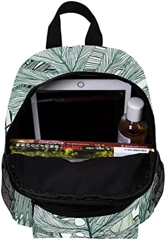 VBFOFBV putni ruksak, ruksak za laptop za žene muškarci, modni ruksak, moderno zeleno lišće tropske monstrume