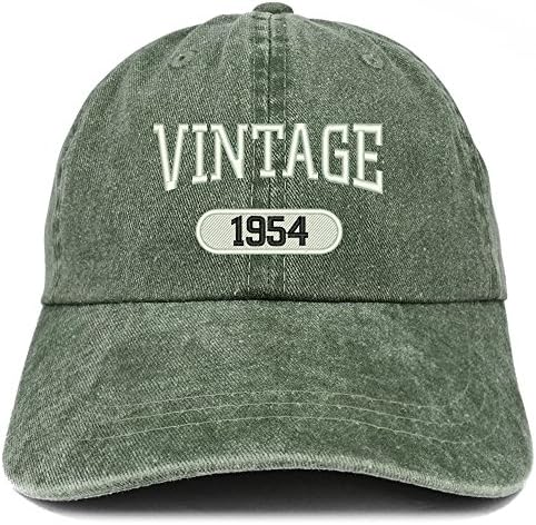 Trendi odjeća za odjeću Vintage 1954 izvezena 69. rođendan meka kruna opranu pamučna kapa