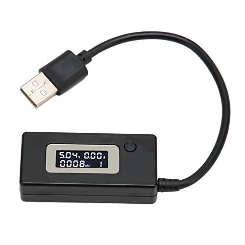USB tester napona, 3-15V 0,05A-3.50A USB multimeter jasna čitanja za prijenosna računala