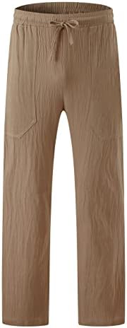 Ležerne hlače Muškarci Ljetni duljine Hlače Muške vučne kaznene pantalone Puno drveća i džep za ptice