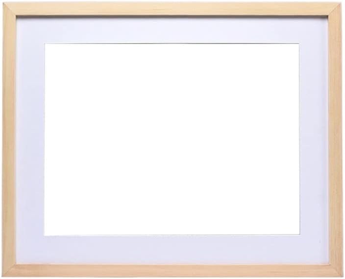 Narcnton Slikarski okvir Prirodna čvrsta jednostavnost drveni okvir A4 A3 Crno bijelo drvo boje okvira za slike sa jastukom, za zid -Montirani hardver