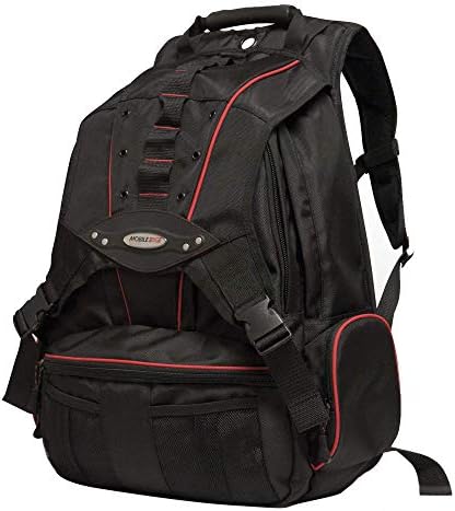 Mobile Edge - Premium 17.3 ruksak za laptop / tablet - crna / crvena obloga, jedna veličina