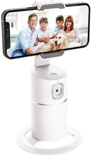 CAT S61 postolje i nosač, Boxwave® [pivottrack360 Selfie stalk] Za praćenje lica za praćenje okretnog nosača za CAT S61 - zimska bijela