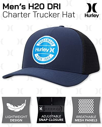 Hurley Muška kapa - H2O DRI Charter Snap Back kamiondžija