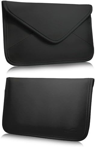 Boxwave futrola kompatibilna sa Garmin DriveSmart 66-Elite Leather messenger torbica, dizajn koverte od sintetičke kože za Garmin