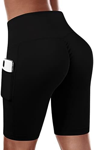 Dasayo Women Honeycomb kratke sportske kratke hlače za podizanje kratkih kratkih kratkih struka Light Lounge Workout Professional