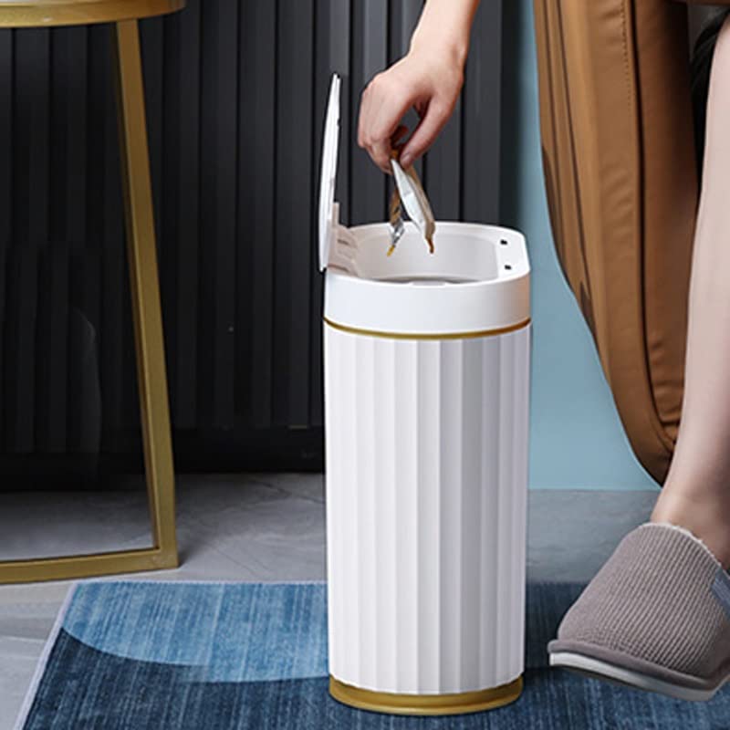 Douba Početna Smart Sensor Smesh može vodootporno uski kantu za kantu za smeće elektronski automatski kuhinjski kupatilo toalet Veliki