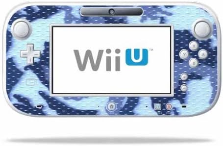MightySkins kože kompatibilan sa Nintendo Wii U GamePad kontroler wrap naljepnica Skins Blue Camo