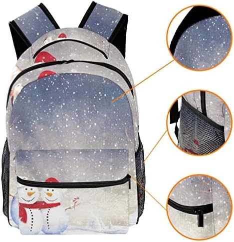 VBFOFBV ruksak za laptop, elegantan putnički ruksak casual pasiva za rame za muškarce za muškarce, snjegović par snijega