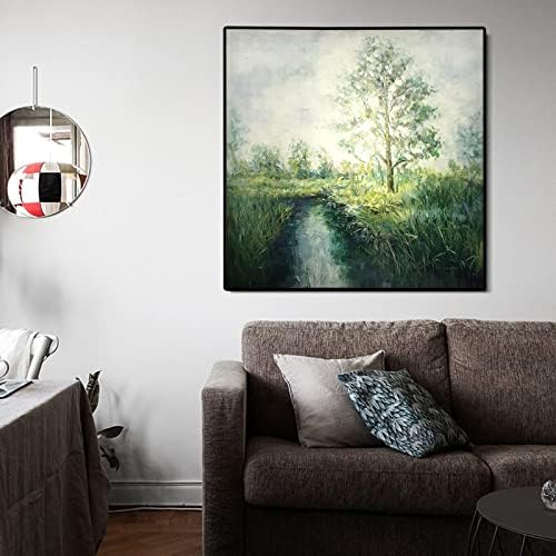 ZZCPT Ručno obojene uljane slike - ručno slikano ulje na platnu pejzažno slikarstvo moderno minimalističko dekorativno slikarstvo