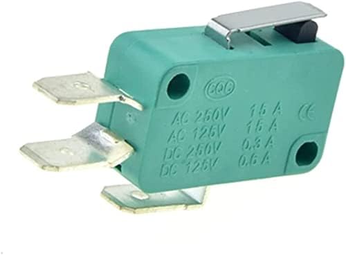 XIANGBINXUAN mikro prekidači mikro granični prekidači 16A 250V 125V NO+NC+COM 6.3 mm 3 igle SPDT Micro Switch 28mm 52mm Arc Roller