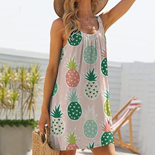 Ženski ljetni cvjetni omotač V izrez podesivi špageti Ležerne haljine s volanima haljine na plaži za žene 2023 trendi