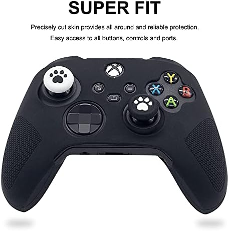 BRHE STE STE SKLONI poklopac za Xbox-One / serije X / S CONTROLTER protiv klizanja Silikonska pribor za zaštitu futrole Set Wireless