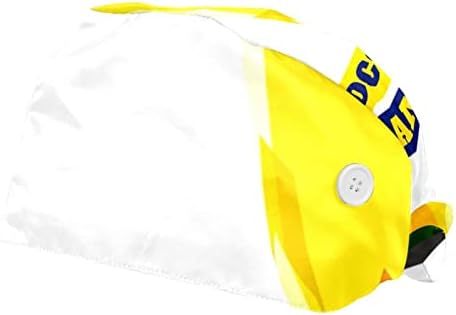 2 Pakovanja nogometne nogometne sportske radne kape sa tipkama i duksevima Podesiva piling Cap Cap sestrinska kravata za muškarce