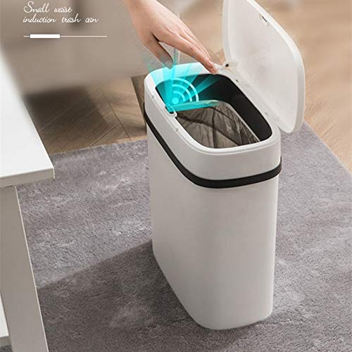 N / A Inteligentni senzorski smeće može toaletirati automatsko poklopac uski šav smeće bin toaletni papir Košarica Električni dnevni