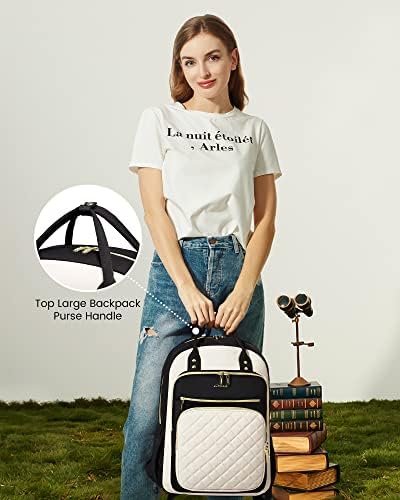 LOVEVOOK ruksak za Laptop za žene, modni putni ruksak za posao Prigradski ruksak sa USB portom, lagani Casual ruksaci, Računarska