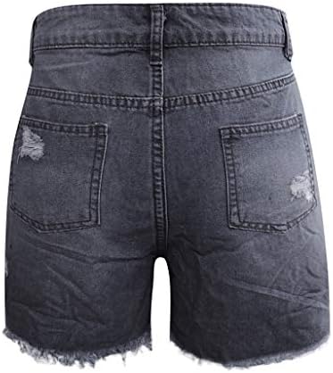 Gdjgta traper Hot Hotcks za žene Ležerne prilike ljetne usred struka za pranje kratkih hlača sa džepovima