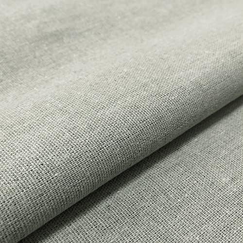 Tkanina za vezenje lana, tkanina za prošivanje tkanina za odjeću zanati Pribor kvadratna tkanina za vezenje, 20 x 62 inča