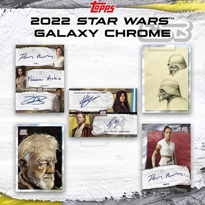 2022 Topps Star Wars Galaxy Chrome HOBBY box
