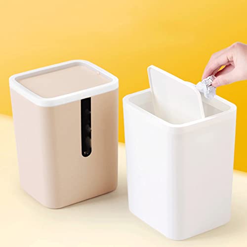 Zukeeljt smeće može kreativno mini mali otpad kantu za smeće Kućni stol plastični uredski materijal kantu za smeće može posuditi za