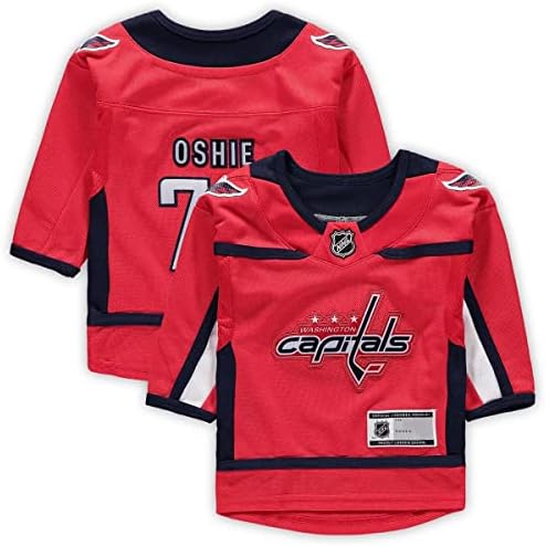 Outerstuff TJ Oshie Washington Capitals 77 veličina za dojenčad 12-24 mjesec Premier Home Jersey Red