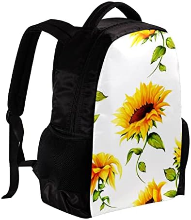 VBFOFBV PUTOVANJE ruksaka, backpack laptop za žene muškarci, modni ruksak, suncokretov vintage provjeri žuti patchwork