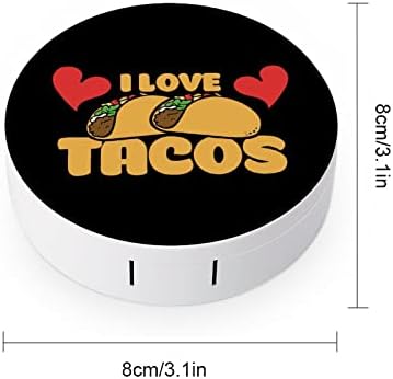 Volim tacos putovanja Kontakt kotlorni komplet Komplet prijenosni kontaktni objektiv kutija za skladištenje soka sa ogledalom