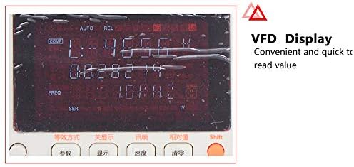 Tongbao Digital Lcr Meter meter AT810 100Hz 120Hz 1khz 10KHz Digitalni Lcr Meter metar L, C, R, Z, D, Q, θ, θ 3-line VFD displej s