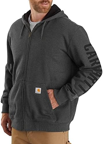 Carhartt muški defanzivac Originalni fit Fleece obloženi logo Grafički dukseri