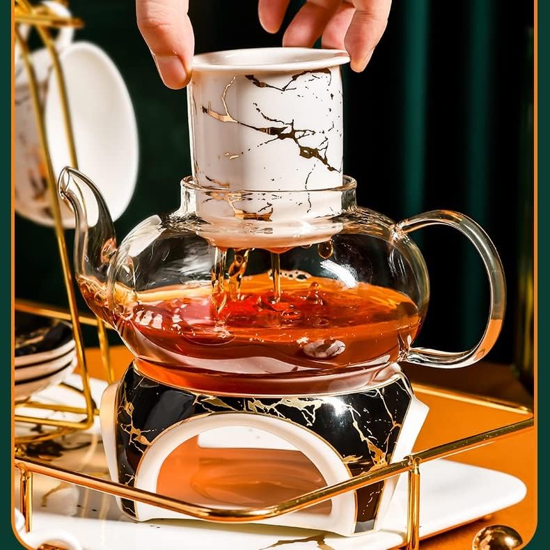 HDRZR popodnevni čaj biljni čaj Početna Dnevna soba Glass Grijani voćni čajnik cvijeta Teacup