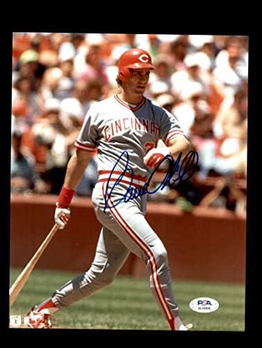 Paul O`neill PSA DNK potpisao 8x10 fotografija Autograph crvena - autogramirana MLB fotografija